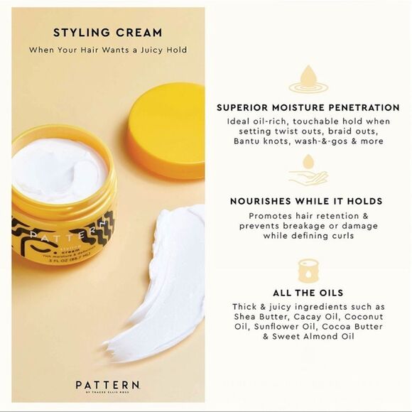 $10🌟 Pattern Beauty By Traci Ellis Ross Styling Cream For Curls - Picture 2 of 9